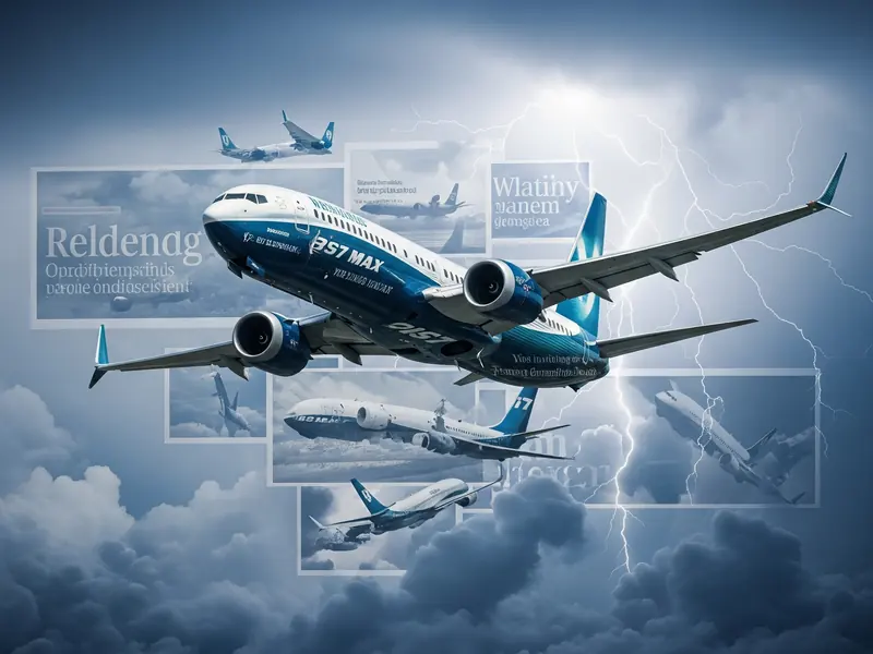 Commercial airliner in flight above clouds, illustrating aerospace quality culture